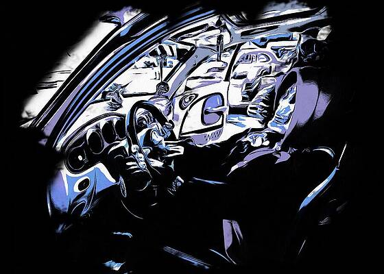 Skeleton Driving A Car by Joseph C Hinson Skeleton Driving A Car by Joseph C Hinson