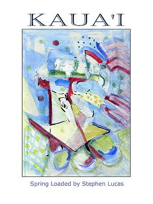 Spring Loaded Island Poster by Stephen Lucas Spring Loaded Island Poster by Stephen Lucas