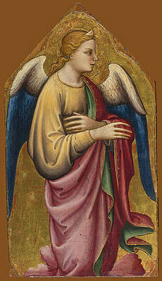 The Angel of the Annunciation Print by Mariotto di Nardo