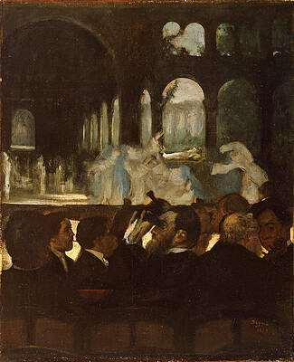 The Ballet from Robert le Diable Print by Edgar Degas