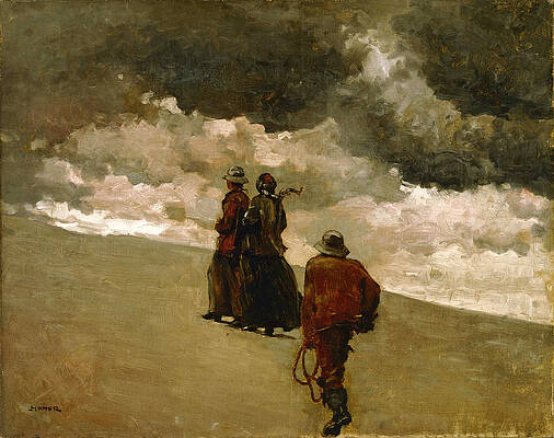 To the Rescue Print by Winslow Homer