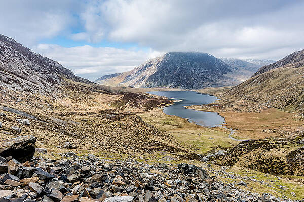 Wall Art - Photograph - View from Glyder Fawr #2 by Nick Bywater