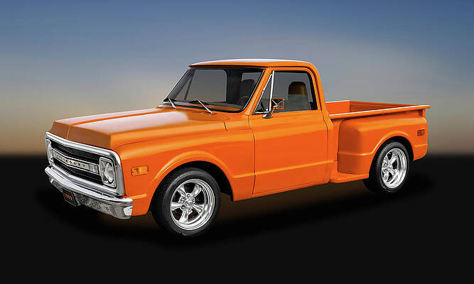 Chevy C10 Art Fine Art America