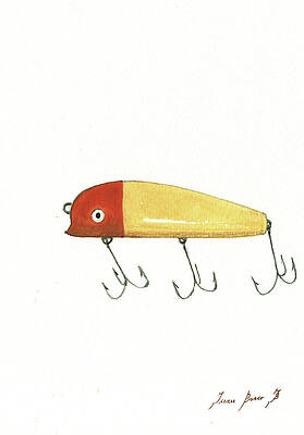 Fishing Lure Paintings for Sale - Fine Art America