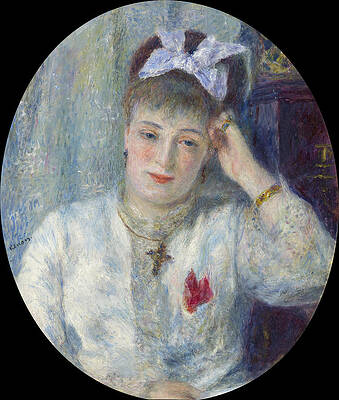 Marie Murer Print by Pierre-Auguste Renoir