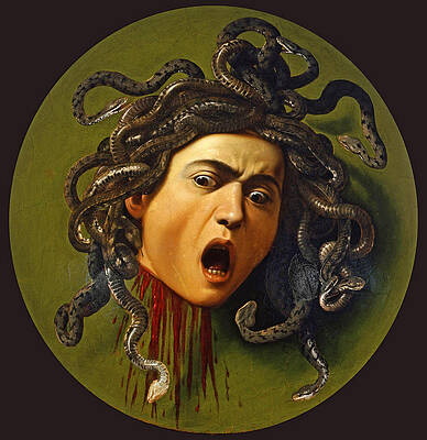 Medusa Print by Caravaggio