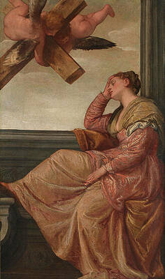 The Dream of Saint Helena Print by Paolo Veronese