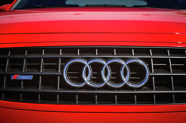 Audi Logo Art for Sale - Pixels
