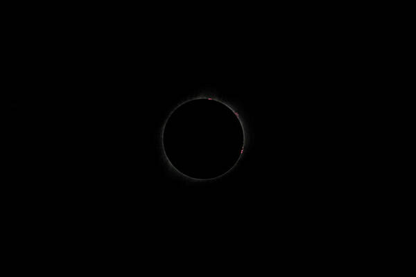 2017 Eclipse Triple Solar Flare by Josh Bryant 2017 Eclipse Triple Solar Flare by Josh Bryant