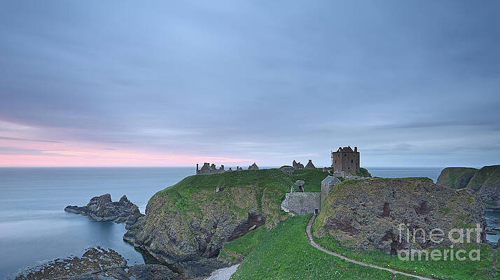 Wall Art - Photograph - Dunnottar Castle at Sunrise by Maria Gaellman