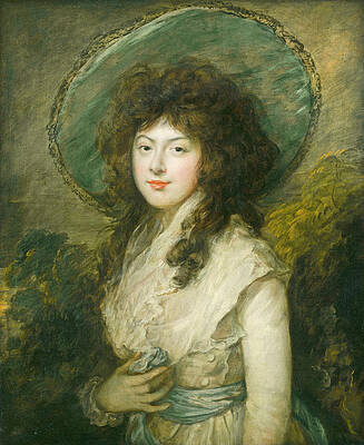 Miss Catherine Tatton Print by Thomas Gainsborough