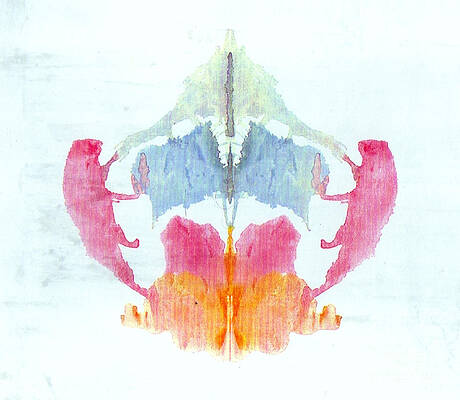 Wall Art - Photograph - Rorschach Test Card No. 8 #3 by Science Source