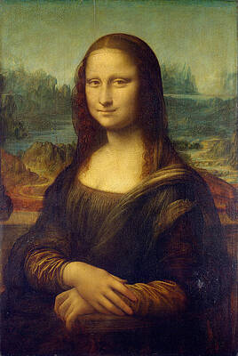 Mona Lisa Print by Leonardo da Vinci