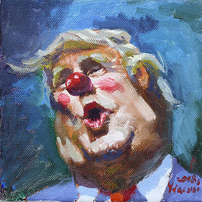 Clown Paintings Fine Art America