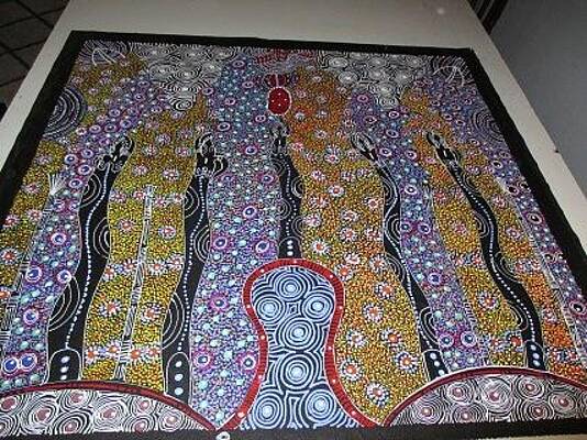  Ceramic Art - Aboriginal Art #4 by Cindy Wallies