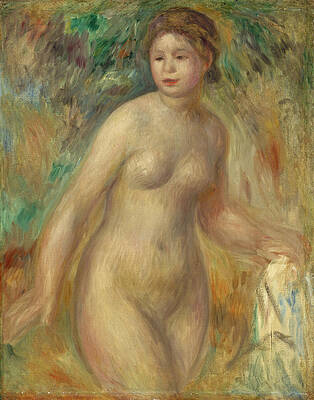 Nude Print by Pierre-Auguste Renoir