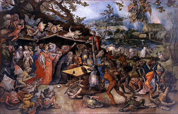 The Temptation of Saint Anthony Print by Jan Brueghel the Elder