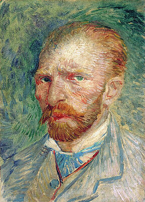 Self-portrait Print by Vincent van Gogh
