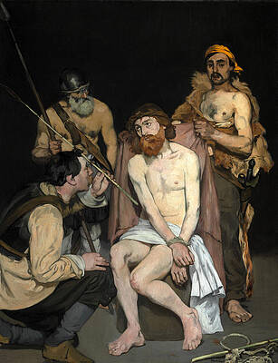 Jesus Mocked by the Soldiers Print by Edouard Manet