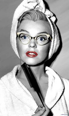 Marilyn Monroe Large Size Portrait by Gabriel T Toro Marilyn Monroe Large Size Portrait by Gabriel T Toro