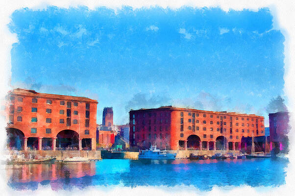 Liverpool Docks Paintings Fine Art America