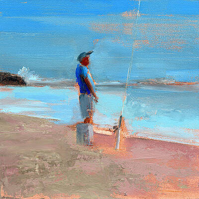 Surf Fishing Paintings for Sale (Page #2 of 9) - Fine Art America