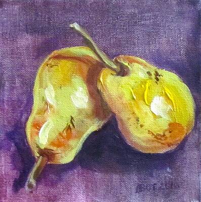 Wall Art - Painting - A Nice Pair by Barbara O'Toole
