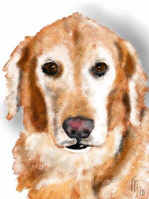 Golden Retriever Paintings (Page #19 of 22) | Fine Art America