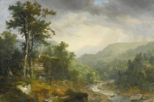 A Showery Day Among the Mountains Print by Asher Brown Durand A Showery Day Among the Mountains Print by Asher Brown Durand