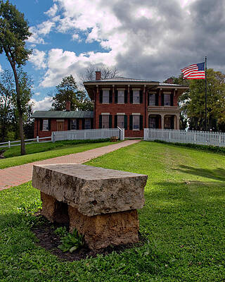 Wall Art - Photograph - A Soldier's Bench by American Landscapes