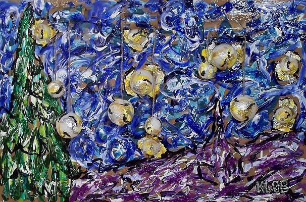 A Starry Evening in 2016 figurative departure by Kevin OBrien A Starry Evening in 2016 figurative departure by Kevin OBrien
