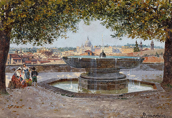 Italian Renaissance Garden Paintings Fine Art America