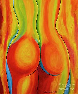 Abstract Body Paintings Fine Art America