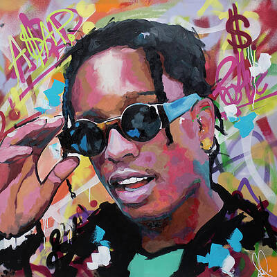 Asap Rocky Art Fine Art America
