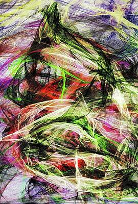 Abstract 3219 by Kristalin Davis Abstract 3219 by Kristalin Davis