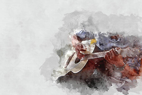 Guitar Solo Paintings Page 2 Of 2 Fine Art America