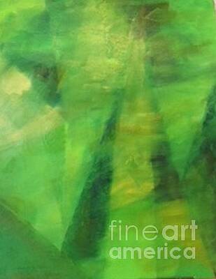 Abstract in Green, by Peter Carcia by Paul Galante Abstract in Green, by Peter Carcia by Paul Galante