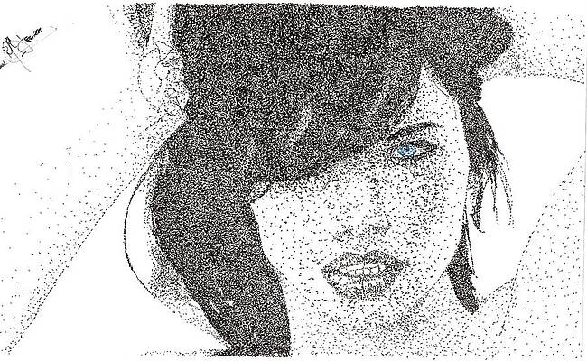 Adriana Lima Drawing by Emily Cohen - Fine Art America