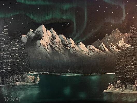 Alaska northern lights by Richard Knight