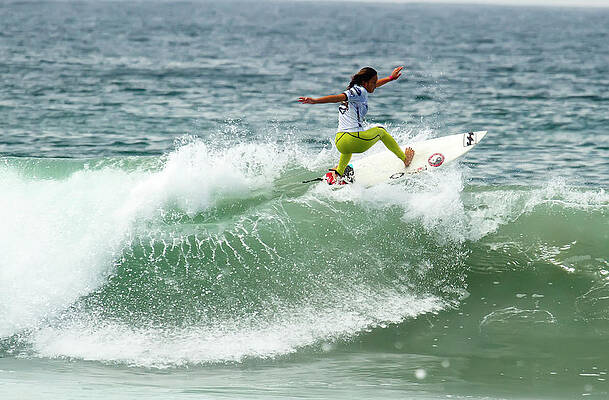 Watersport Photograph - Alessa Quizon by Waterdancer