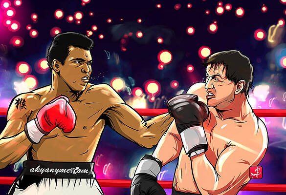 Rocky Balboa Paintings Fine Art America