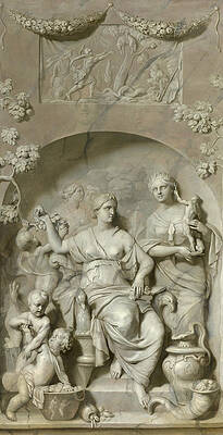 Allegory of Wealth Print by Gerard de Lairesse