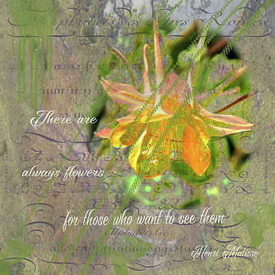 Always Flowers by Nadine Berg