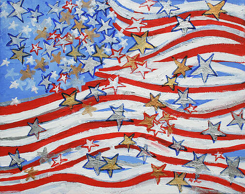Abstract American Flag Paintings Page 5 Of 5 Pixels