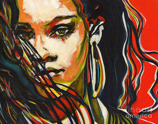 Rihanna Paintings Fine Art America