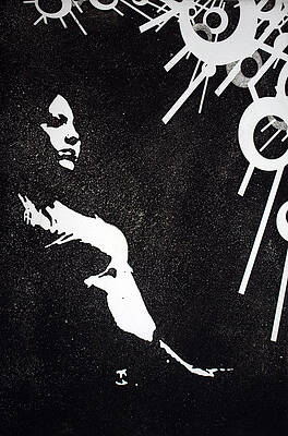 Wall Art - Drawing - Amy by Erik Paul
