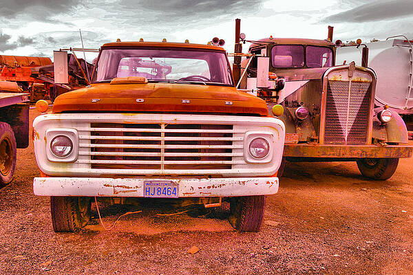 An old ford and kenworth by Jeff Swan An old ford and kenworth by Jeff Swan