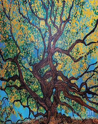 Wall Art - Painting - Angel Oak Young by Stefan Duncan
