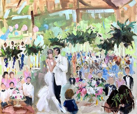 Wedding Venue Paintings Fine Art America