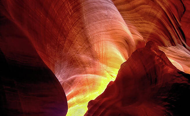 Wall Art - Photograph - Antelope Canyon Perspective by Art Cole